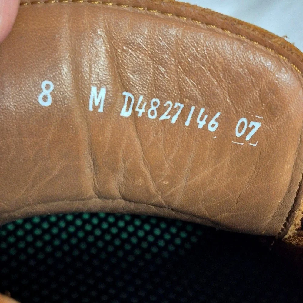 SAS Decksider old sand color mocassin boat shoes mens 8 Medium NEW‎